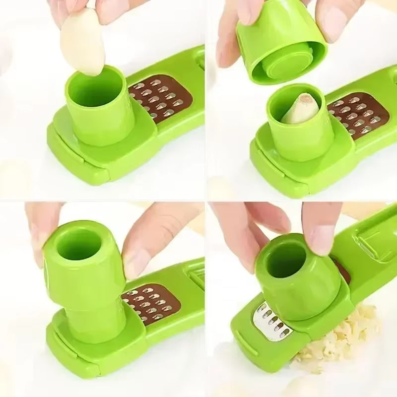 Mini Manual Garlic Grinder – Creative Kitchen Gadget & Press