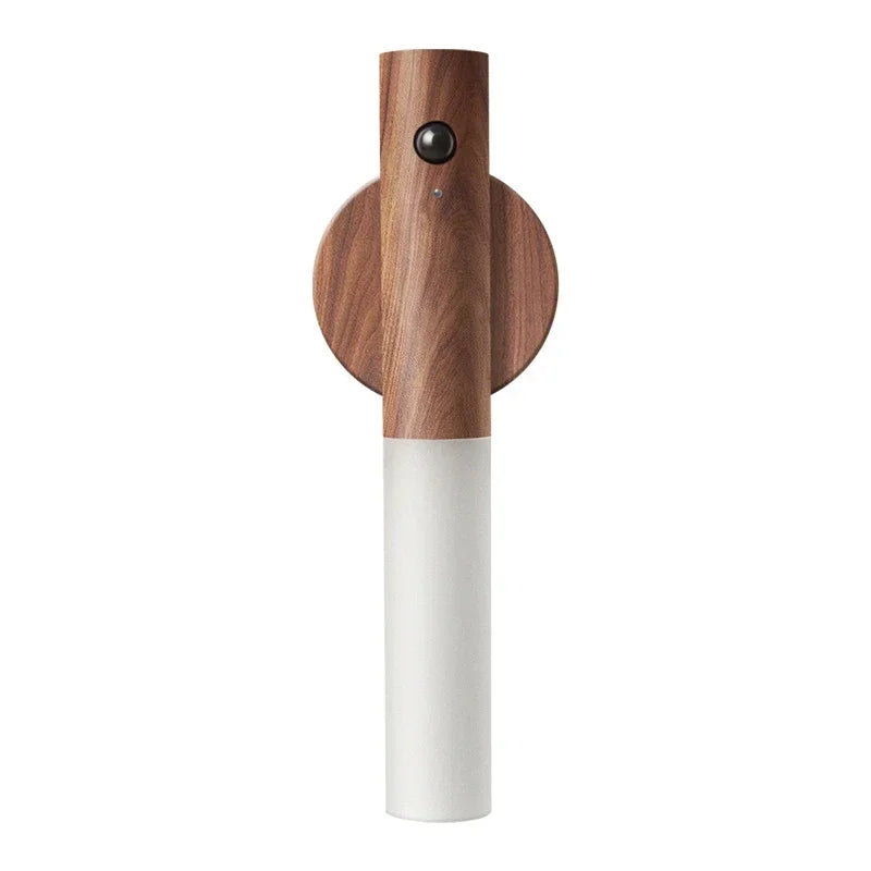 Wood Stick LED Night Light - Warm, Motion Sensor, Magnetic