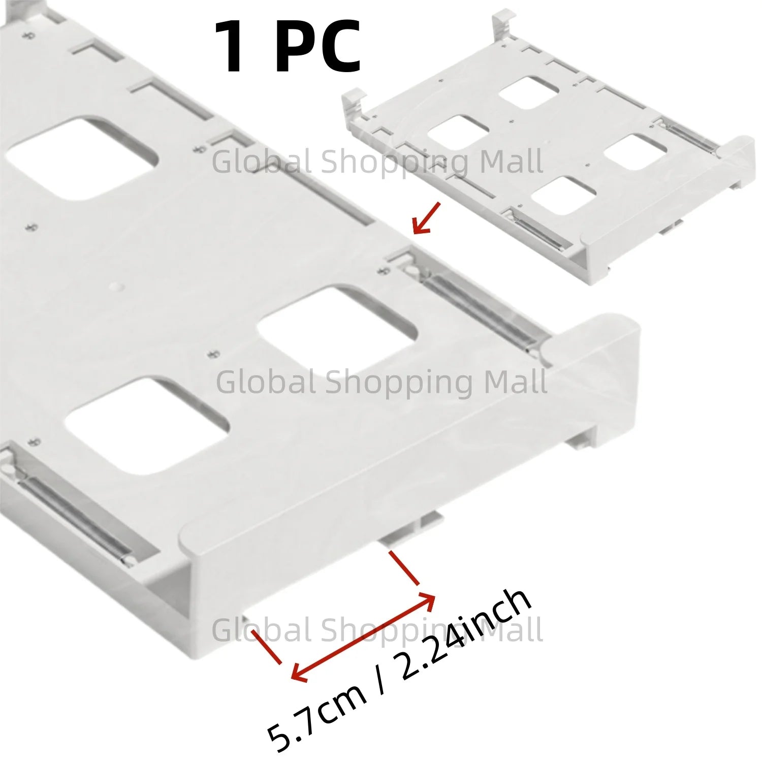 Refrigerator Slide-Under Can Dispenser & Storage Rack