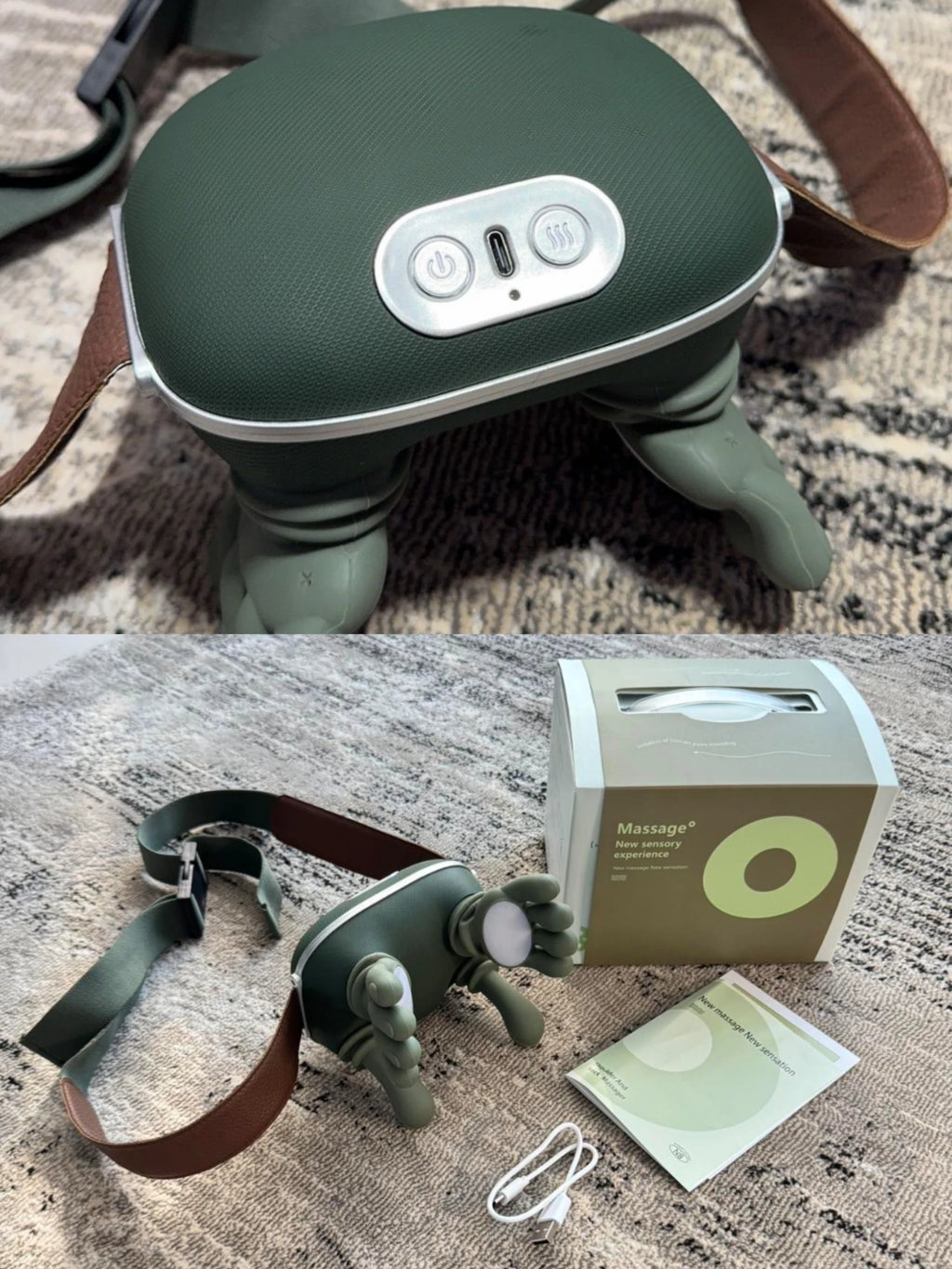 Neck Massager Portable and Aesthetically Pleasing for Neck and Back Massage