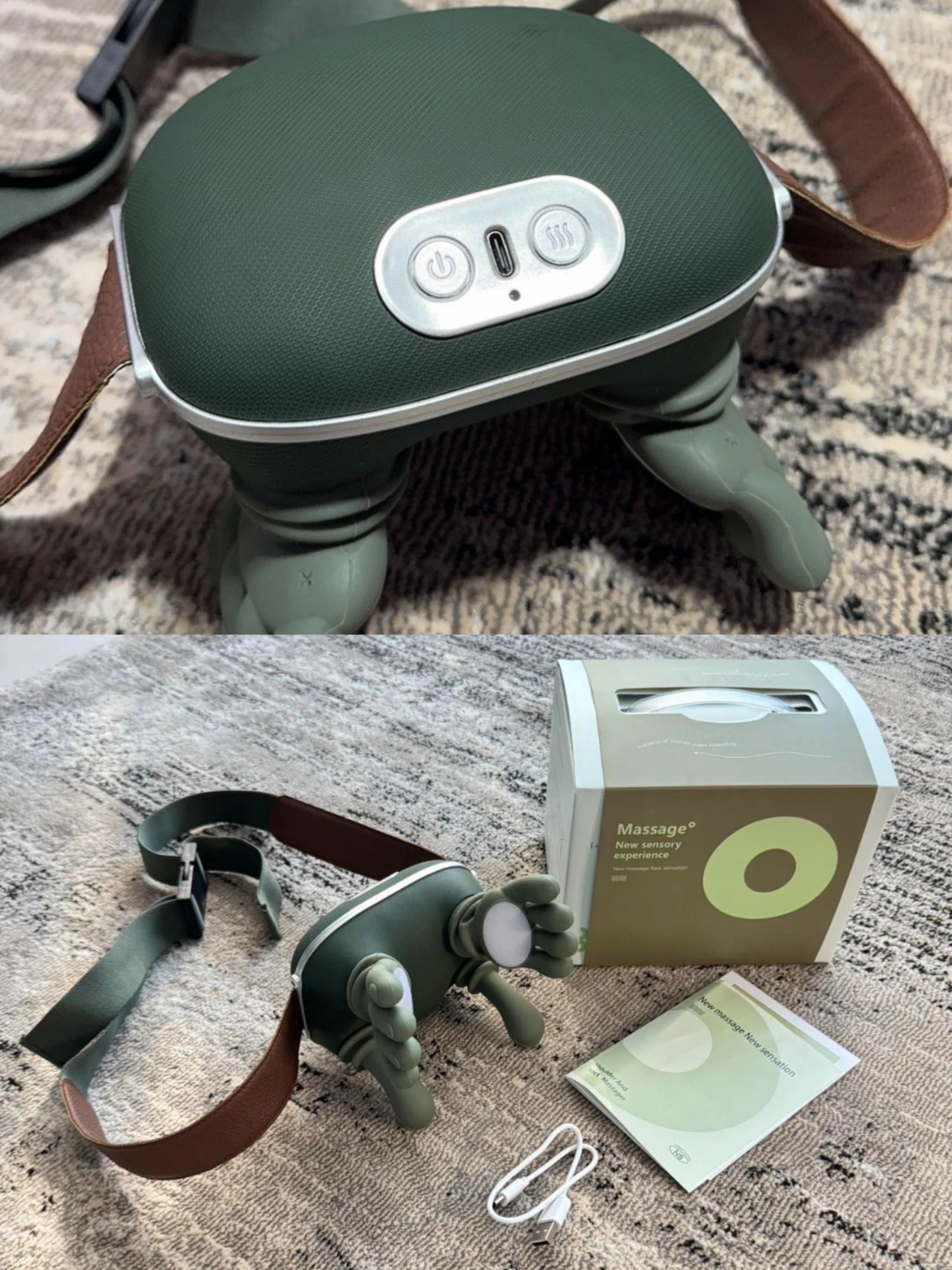 Neck Massager Portable and Aesthetically Pleasing for Neck and Back Massage