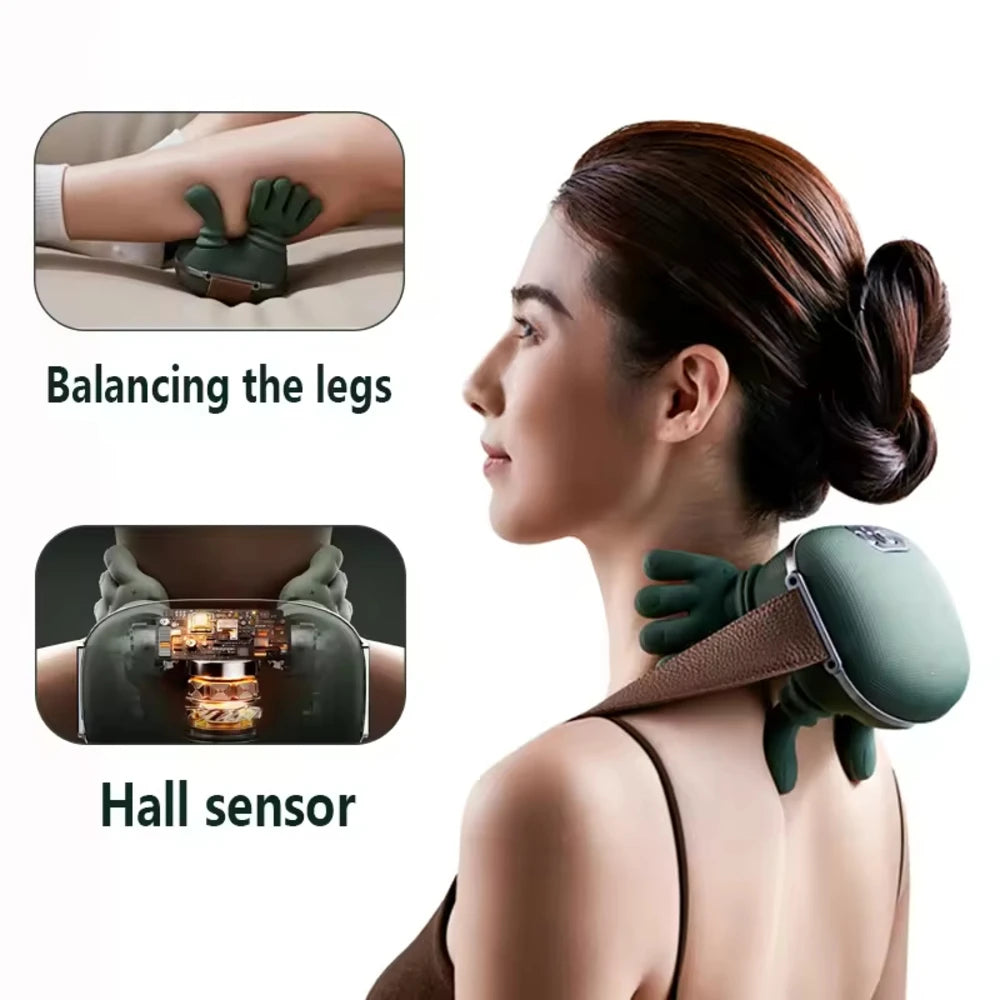 Neck Massager Portable and Aesthetically Pleasing for Neck and Back Massage