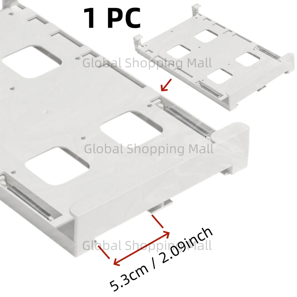 Refrigerator Slide-Under Can Dispenser & Storage Rack