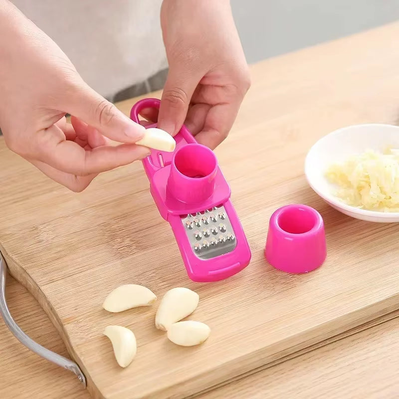 Mini Manual Garlic Grinder – Creative Kitchen Gadget & Press