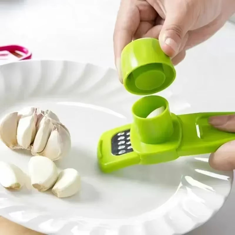 Mini Manual Garlic Grinder – Creative Kitchen Gadget & Press